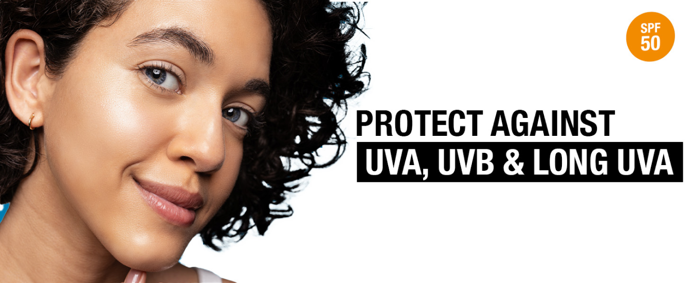 Protect against UVA, UVB & Long UVA