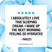 NEUTROGENA® Hydro Boost Sleeping Cream. Wake feeling hydrated