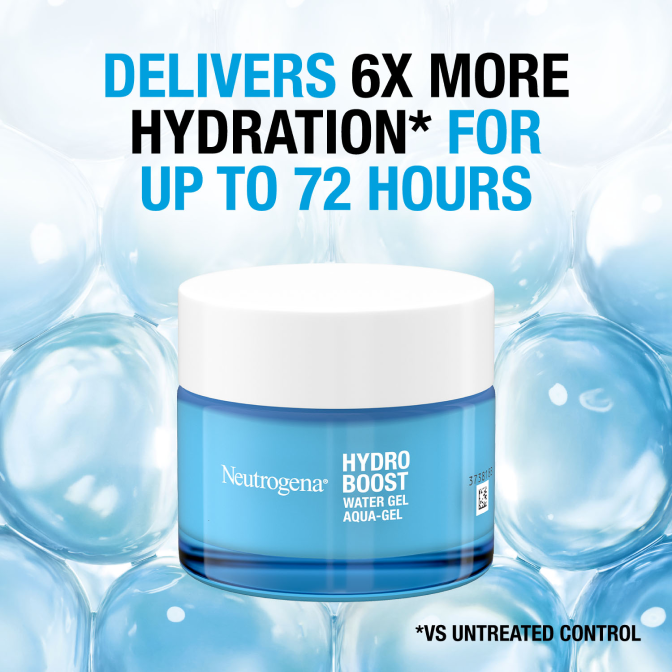 NEUTROGENA® Hydro Boost. Clinically proven hydration for up to 72 hours