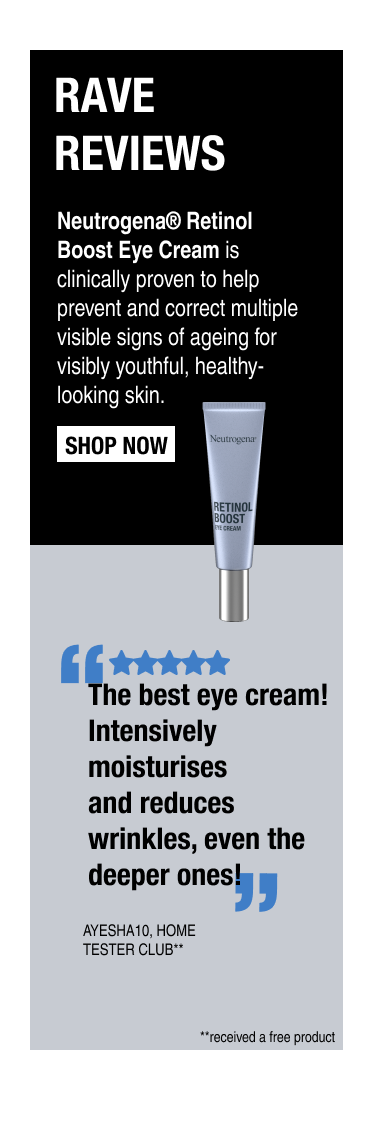 Neutrogena Retinol Boost Eye Cream - Clinically proven to help prevent and correct multiple visible signs of ageing