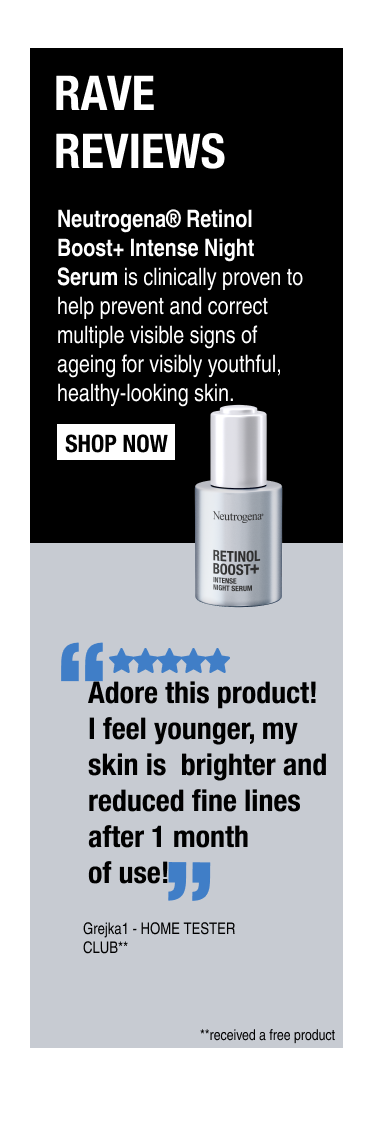 Neutrogena Retinol Boost+ Intense Night Serum - Clinically proven to help prevent and correct multiple visible signs of ageing